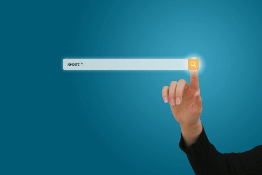 google search bar